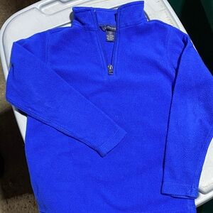 Kids blue fleece